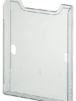 Exacompta Porte-brochures Exacompta mural A4 1 compartiment portrait transparent