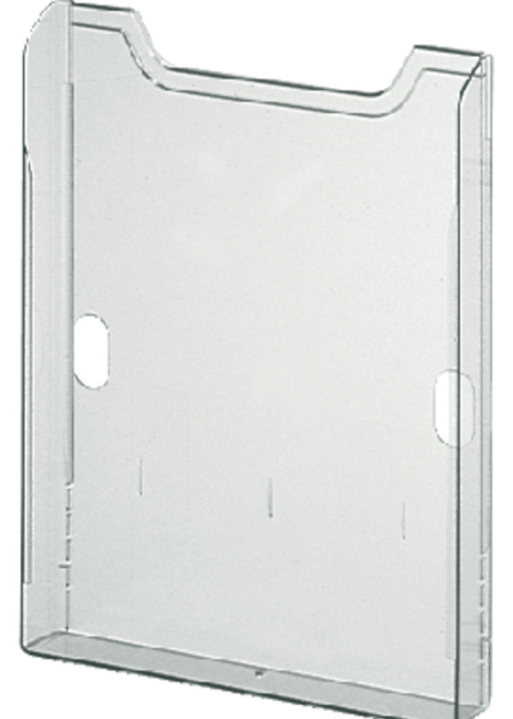 Exacompta Folderhouder Exacompta wand A4 1-vak staand helder transparant