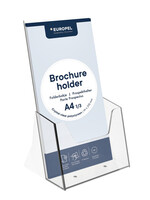 Europel Porte-brochures Europel 1/3 A4 acryl