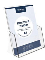 Europel Porte-brochures Europel A4 acryl