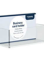 Europel Visitekaartenbak Europel  55x95mm acryl
