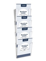 Europel Porte-brochures mural Europel portrait à coupler acryl