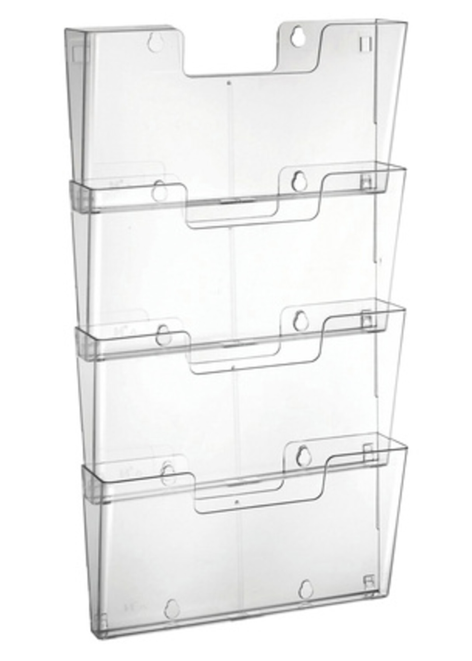 Europel Porte-brochures mural Europel Paysage à coupler transparent