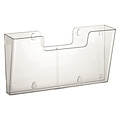 Europel Folderhouder Europel 4x A4 wand liggend koppelbaar transparant
