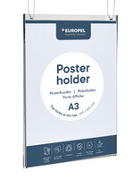 Europel Posterhouder Europel A3 staand acryl