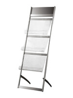 Europel Folderstandaard OPUS 2 3xA3 alu profiel