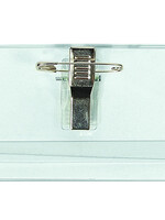 Quantore Badge Quantore avec clip et épingle 40x75mm