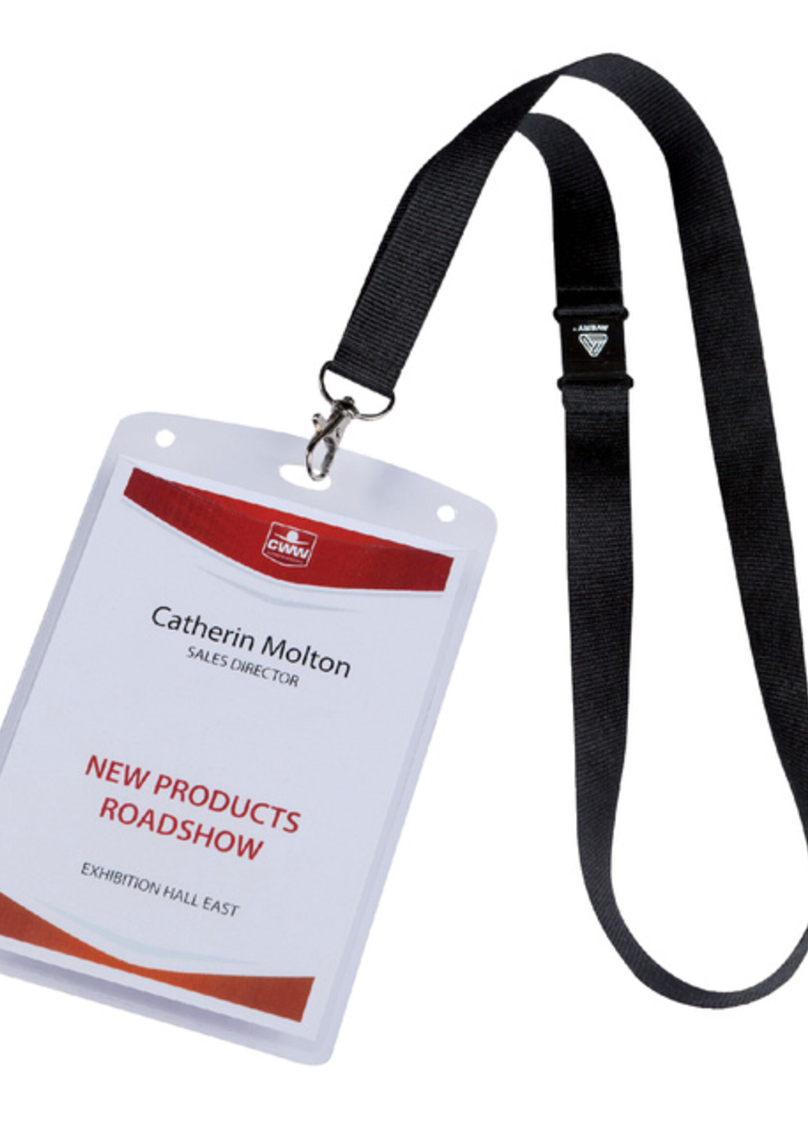 Avery Badge Avery 4834 A6 porte-badge+bristols 10 pièces