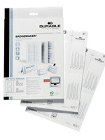 Durable Badgekaart Durable 1420 bedrukbaar A6 80stuks