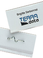 Durable Badge Durable 8008 met speld 40x75mm