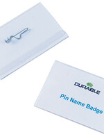 Durable Badge Durable 8004 avec épingle 54x90mm