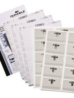 Durable Badge Durable met combiklem 54x90mm set à 20stuks