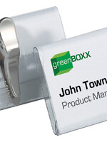 Durable Badge Durable 8110 avec pince crocodile 40x75mm