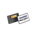 Durable Badge Durable Clip Card à aimant 40x75mm