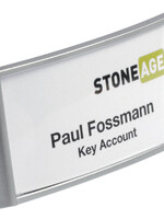 Durable Badge Durable 8540 classic met magneet 30x65mm zilvergrijs