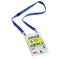 Durable Badge Durable 8525 pour événements A6 avec cordon bleu