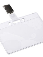 Europel Badge Europel avec bande + pince 90x60mm