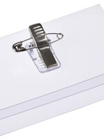 Europel Badge Europel met clip en speld 90x60mm