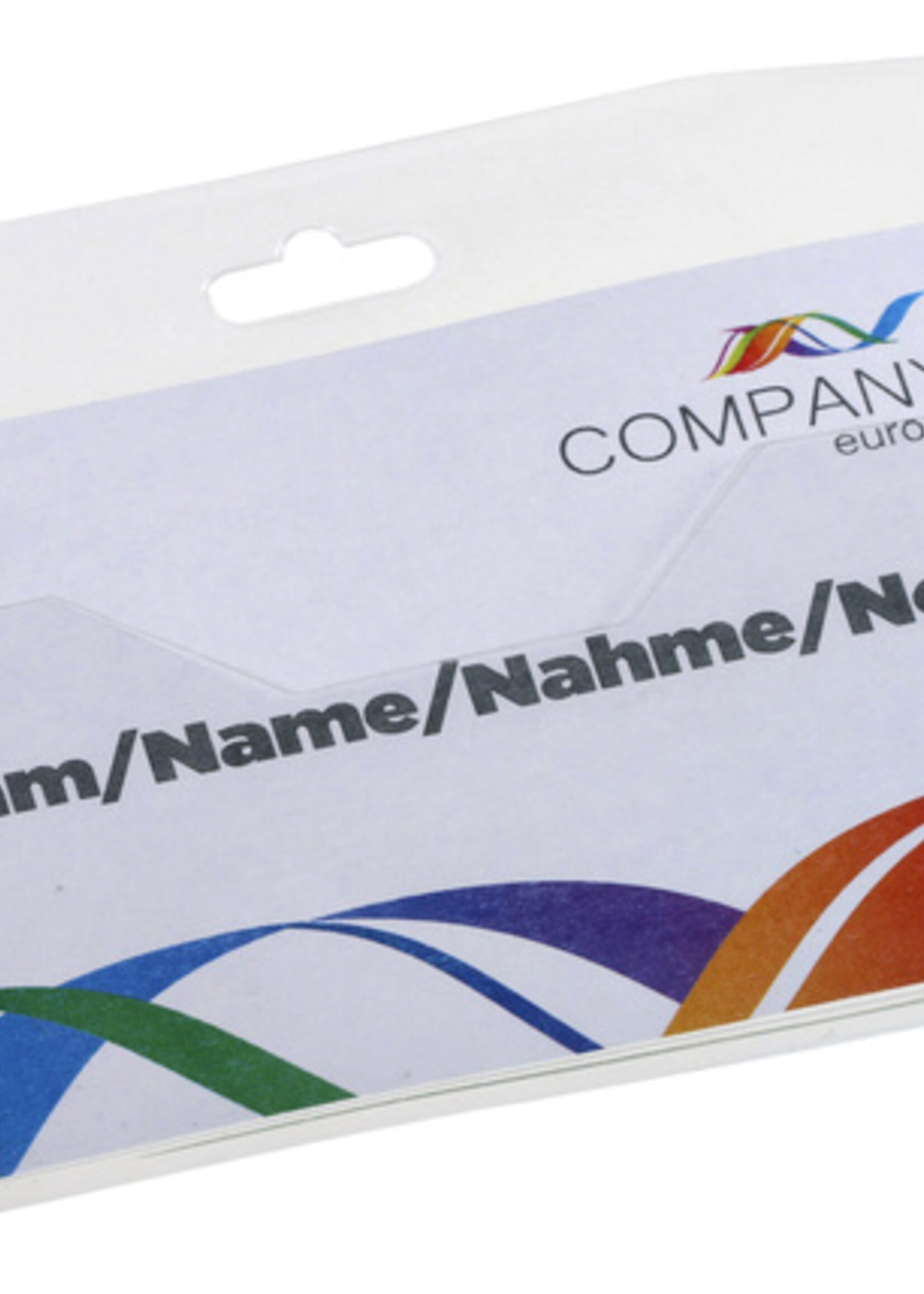 Europel Badge - pashouder Europel open 90x60mm