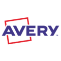 Avery Etiquette badge Avery L4787-20 80x50mm adh cadre bleu 200pcs