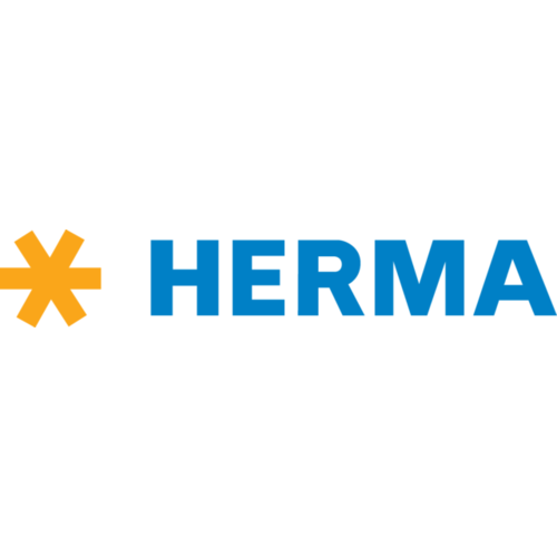 Herma Etiquette badge HERMA 4405 80x50mm blanc rouge