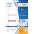 Herma Naambadge etiket HERMA 4410 80X50mm wit blauw