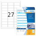 Herma Etiquette badge HERMA 41513 63,5x29,6mm blanc/bleu