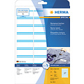 Herma Etiquette badge HERMA 41513 63,5x29,6mm blanc/bleu