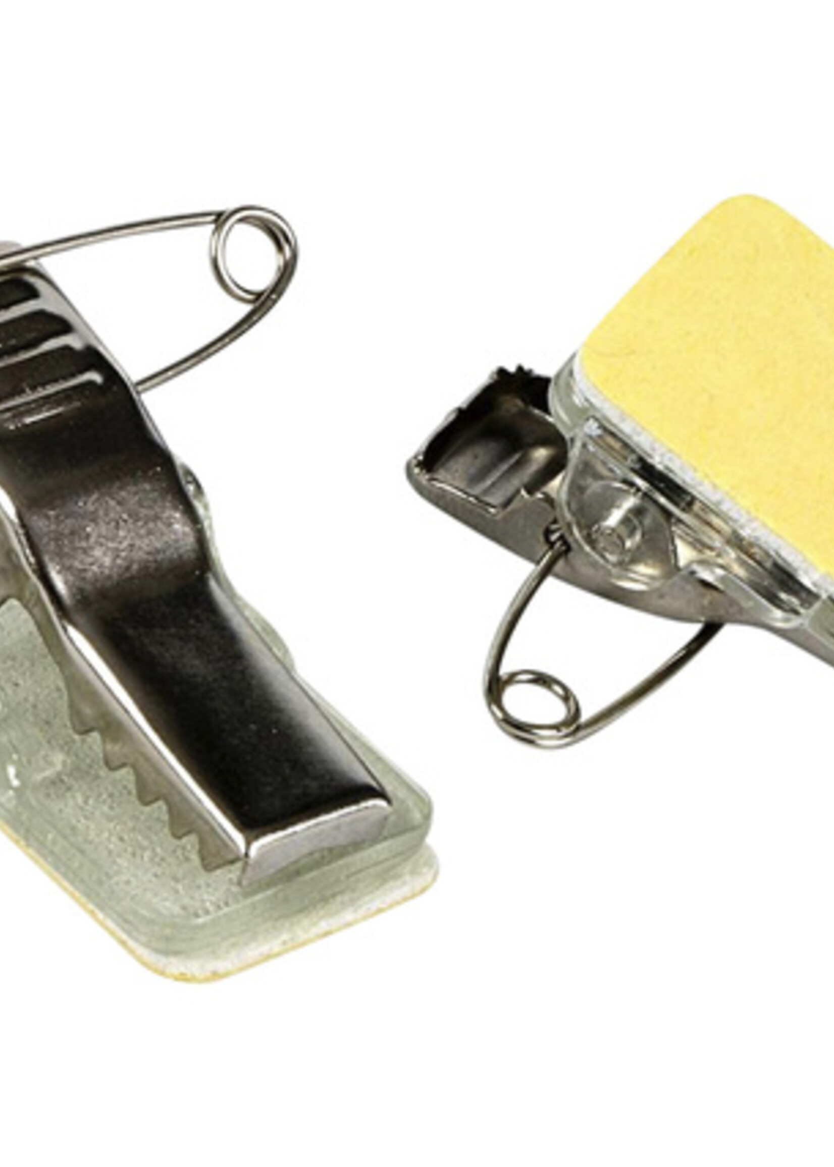 Europel Clip met speld Europel zelfklevend voor badges