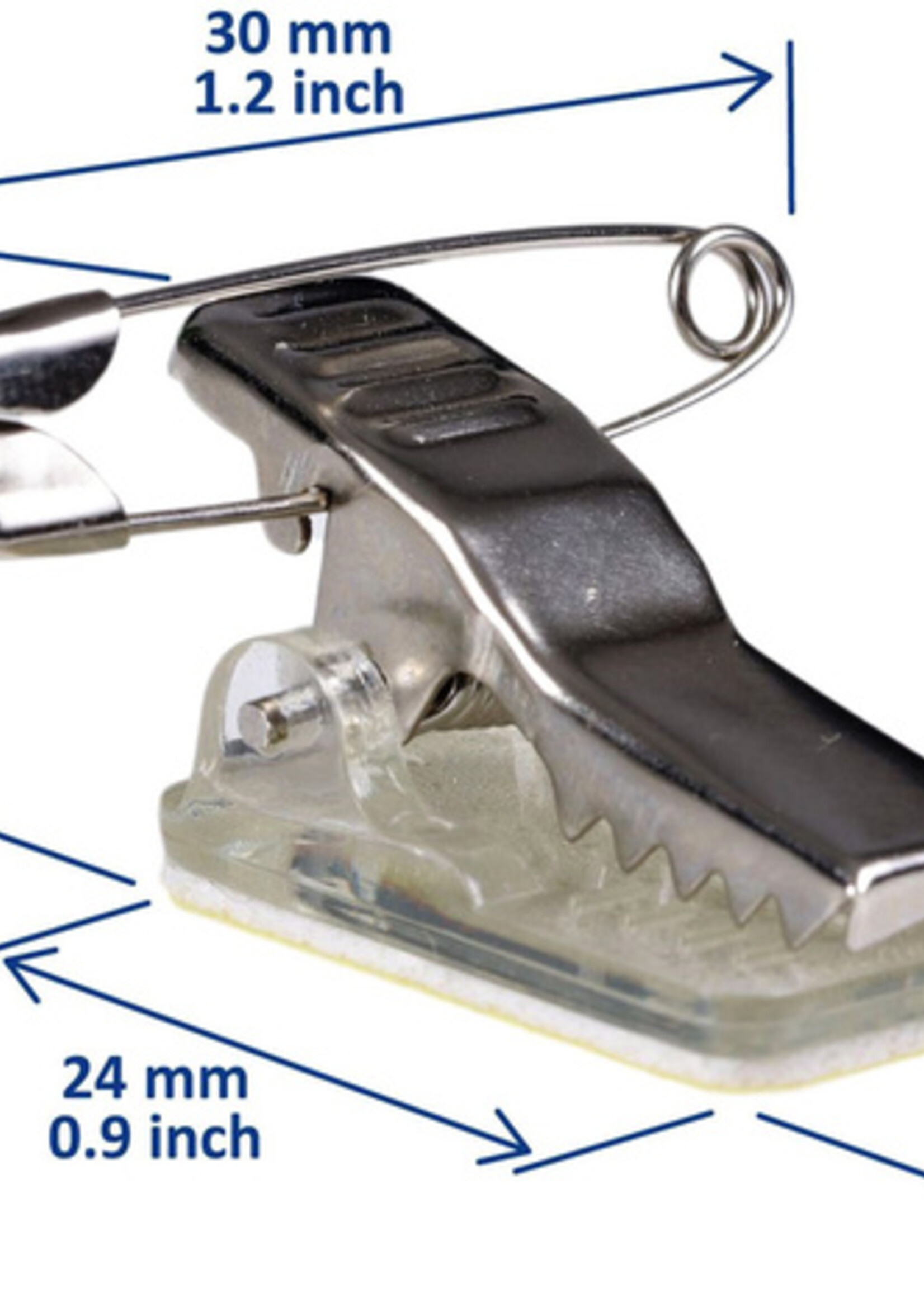 Europel Clip met speld Europel zelfklevend voor badges