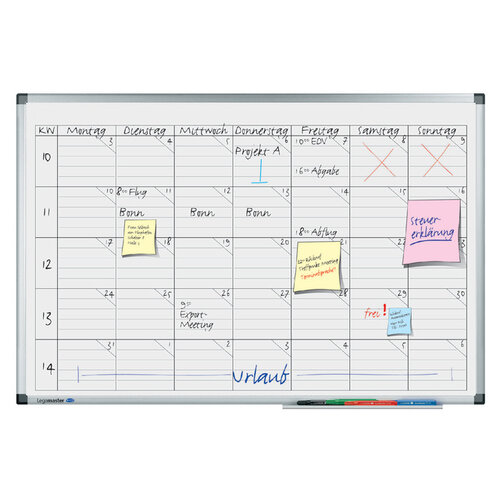 Legamaster Planbord Legamaster premium projectplanner 60x90cm