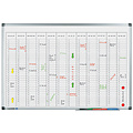 Legamaster Planbord Legamaster premium jaarplanner verticaal 60x90cm