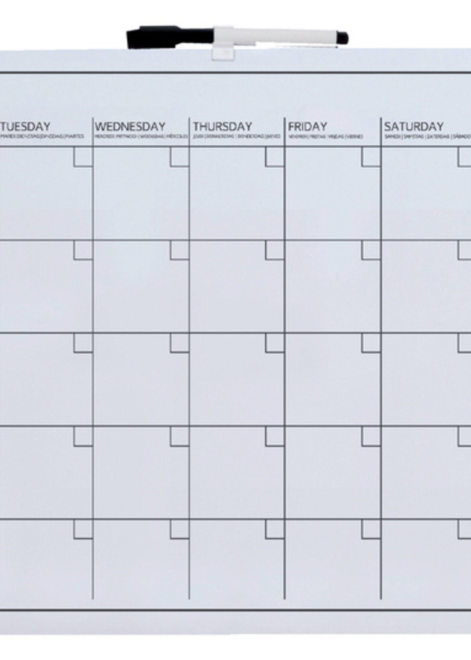 Desq Planning mensuel Desq 40x50cm magnétique