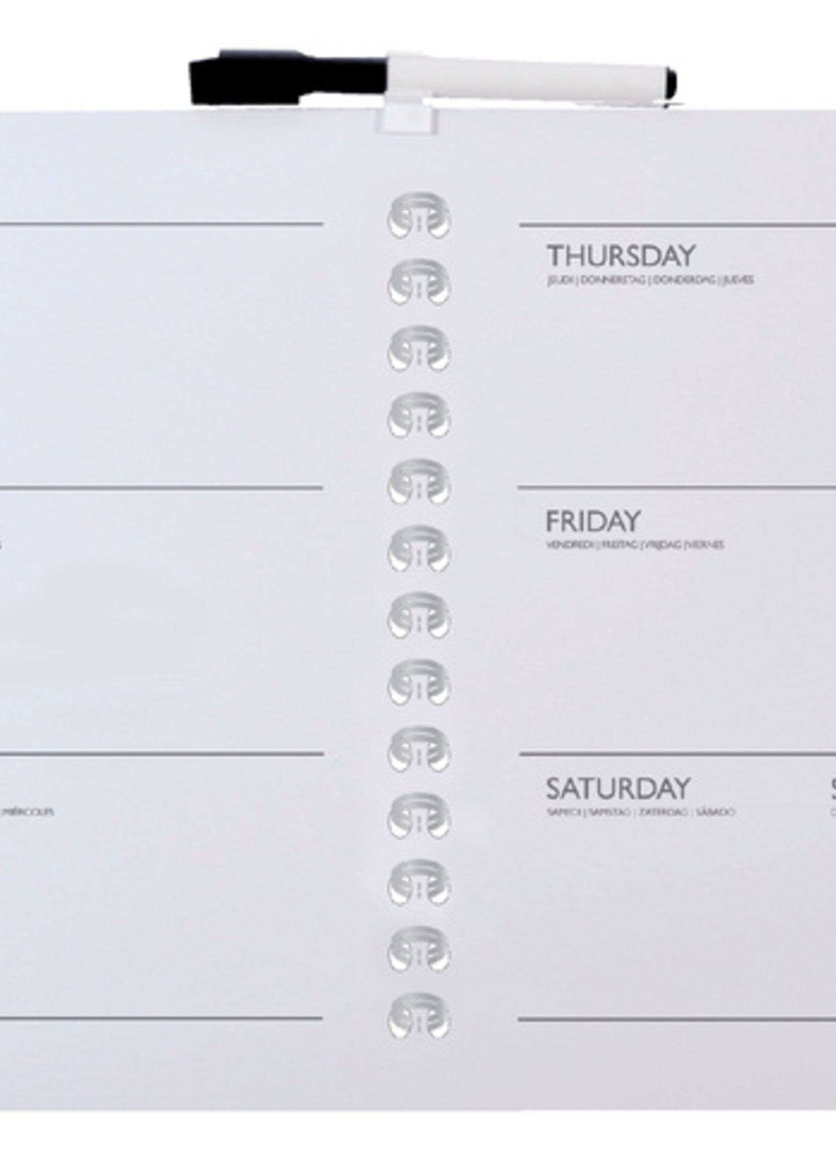 Desq Planning semaine Desq 28x40cm magnétique