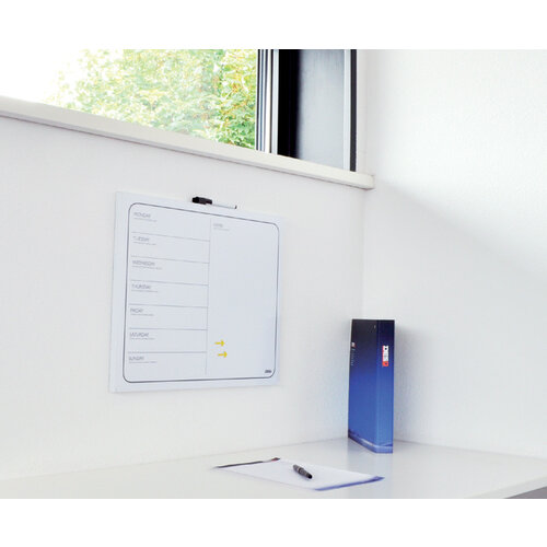 Desq Planning semaine magnétique Desq 40x50cm sans cadre + marqueur