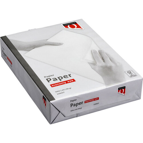 Quantore Papier copieur Quantore Economy A4 80g blanc 500 feuilles