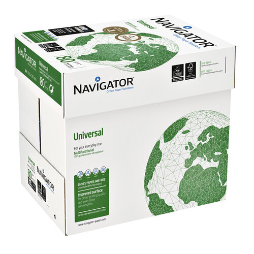 Navigator Kopieerpapier Navigator Universal A4 80gr wit 500vel