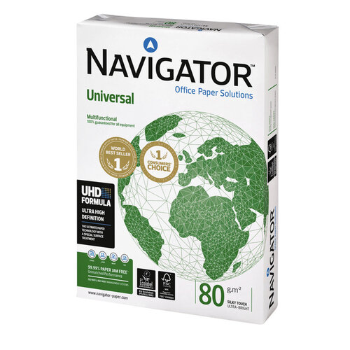 Navigator Kopieerpapier Navigator Universal A3 80gr wit 500vel