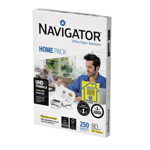 Navigator Kopieerpapier Navigator Homepack A4 80gr wit 250vel