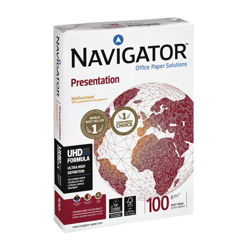 Navigator Kopieerpapier Navigator Presentation A4 100gr wit 500vel