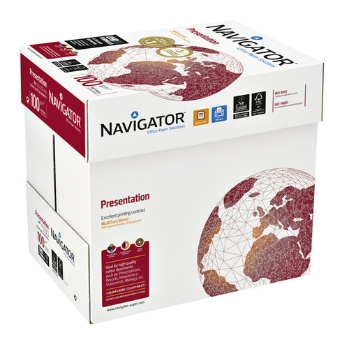 Navigator Papier copieur Navigator Presentation A4 100g blanc 500fls
