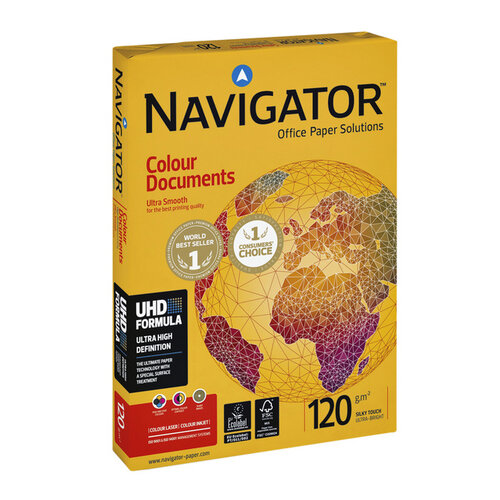 Navigator Kopieerpapier Navigator Colour Documents A4 120gr wit 250vel