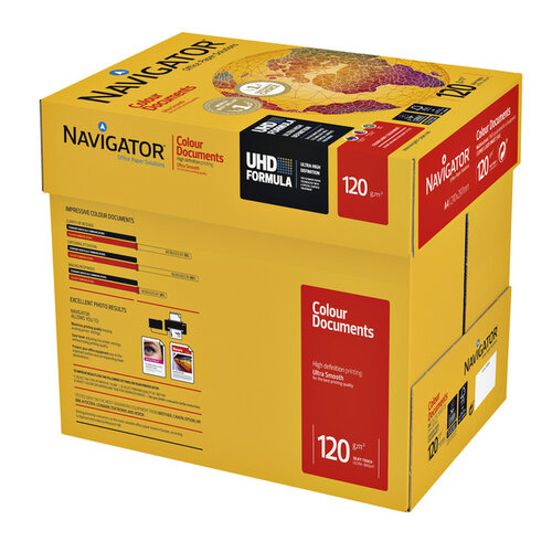 Navigator Kopieerpapier Navigator Colour Documents A4 120gr wit 250vel