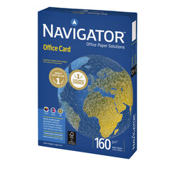 Kopieerpapier Navigator Office Card A4 160gr wit 250vel