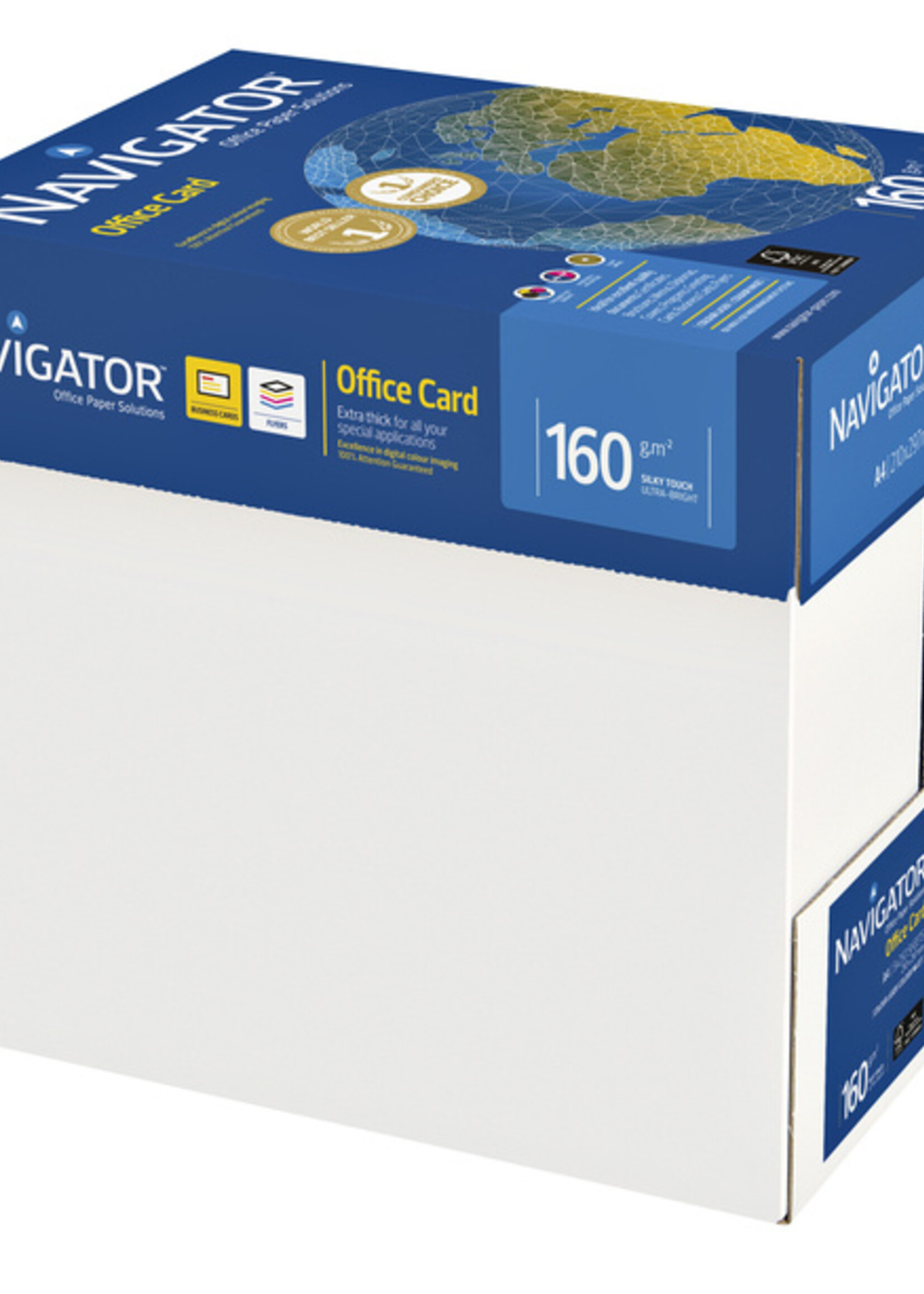 Navigator Papier copieur Navigator Office Card A4 160g blanc 250fls