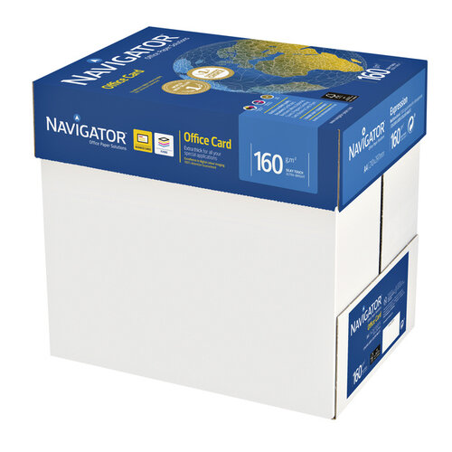 Navigator Papier copieur Navigator Office Card A4 160g blanc 250fls