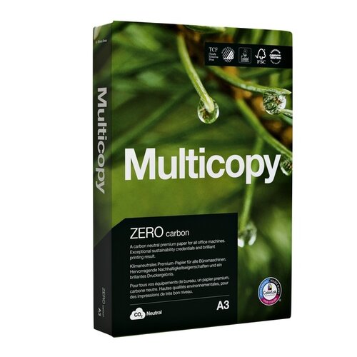 Multicopy Kopieerpapier Multicopy Zero A3 80gr wit 500vel