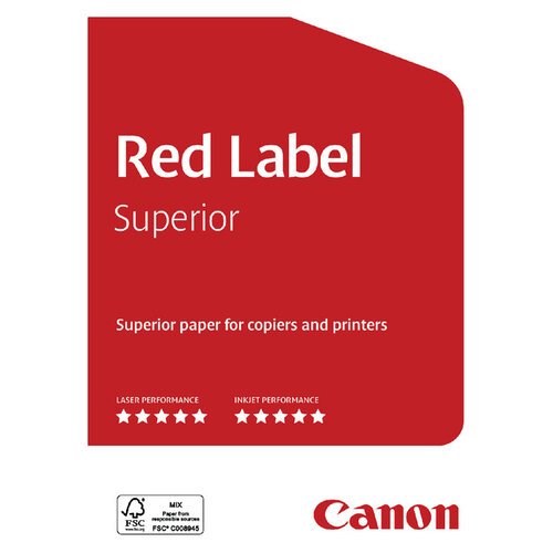 Canon Kopieerpapier Canon Red Label Superior A4 80gr wit 500vel