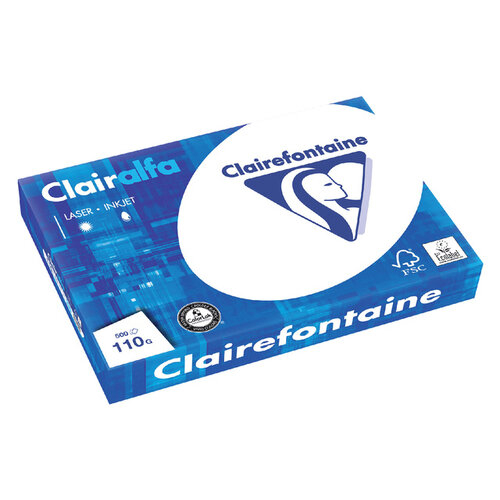 Clairefontaine Papier copieur Clairefontaine Clairalfa A3 110g 500 feuilles