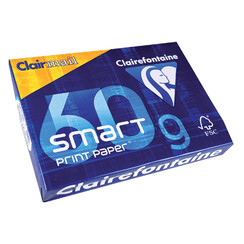 Kopieerpapier Clairefontaine Clairmail A4 60gr wit 500vel